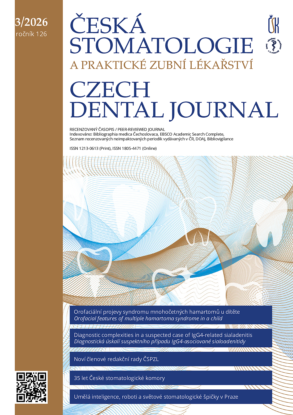 Česká stomatologie / Praktické zubní lékařství